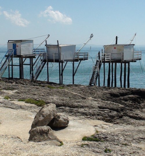 Cabanes de pêcheur - La grande côte - Charentes Maritimes