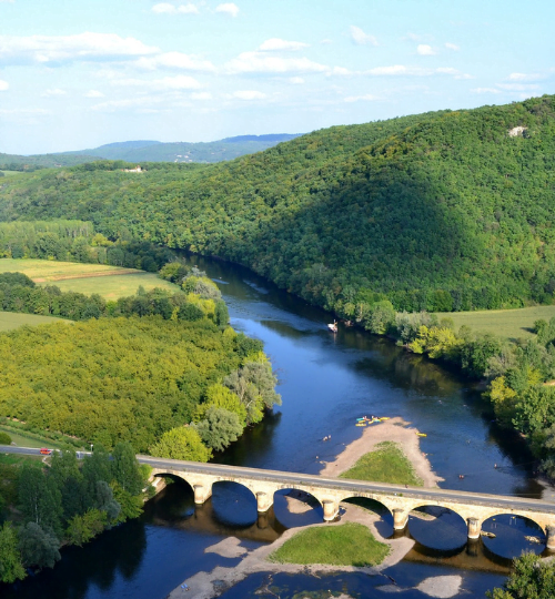 paysage avec pont