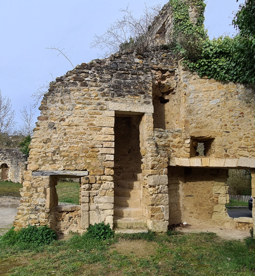 ruines maison thouars