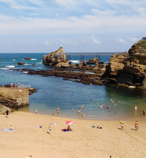 Plage pays basque